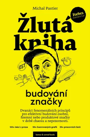 Michal Pastier: Žltá kniha budovania značky cover