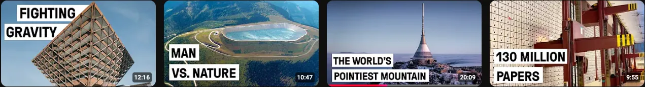 Surprising Places episodes