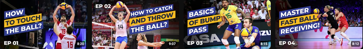International Volleyball Academy episodes
