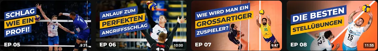 International Volleyball Academy episodes